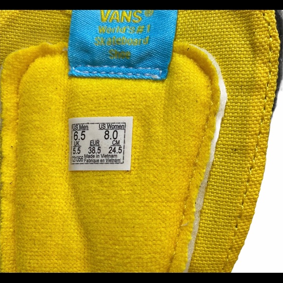 Vans Simpsons Sk8 Lace Up Sneakers - Picture 10 of 12